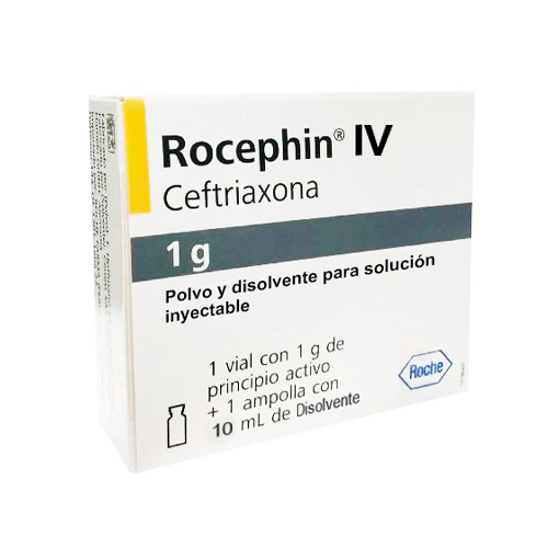 Rocephin-Iv Ampolla 1gr