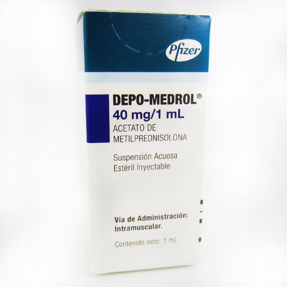 Depo Medrol Ampollas 40mg ByS Depo Medrol Ampollas 40mg ByS