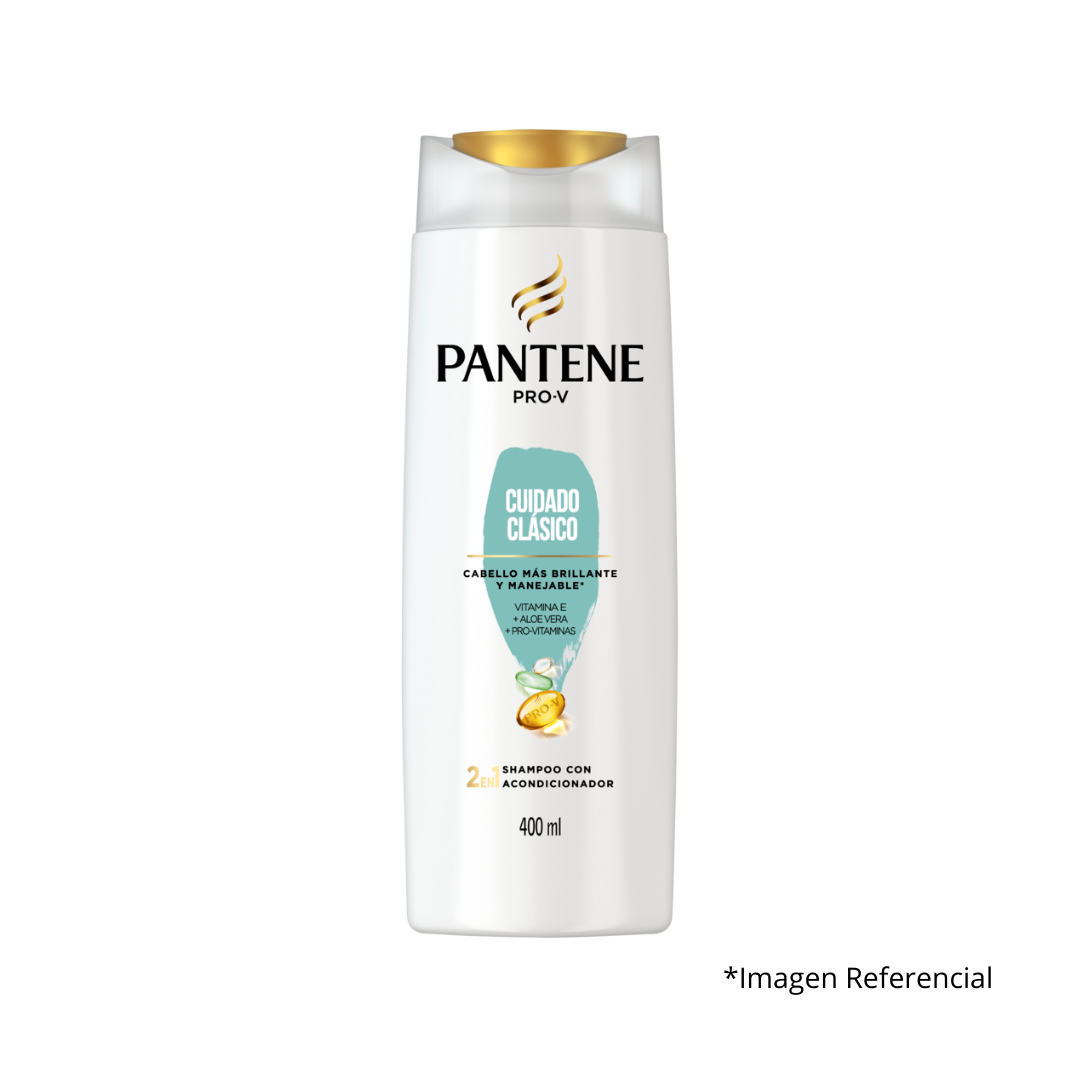 Shampoo Pantene 2/1 Cuidado Clásico 400ml                                                