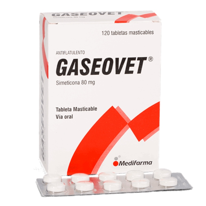 Gaseovet Tabletas 80mg