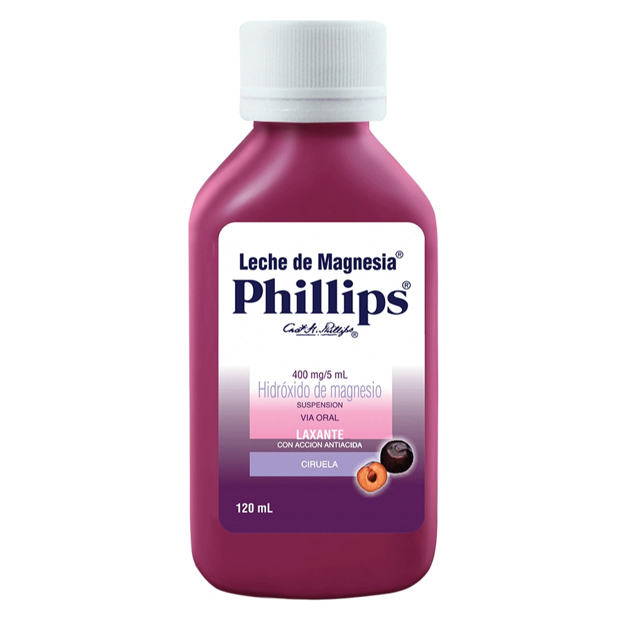 Leche Magnesia Phillips Ciruela