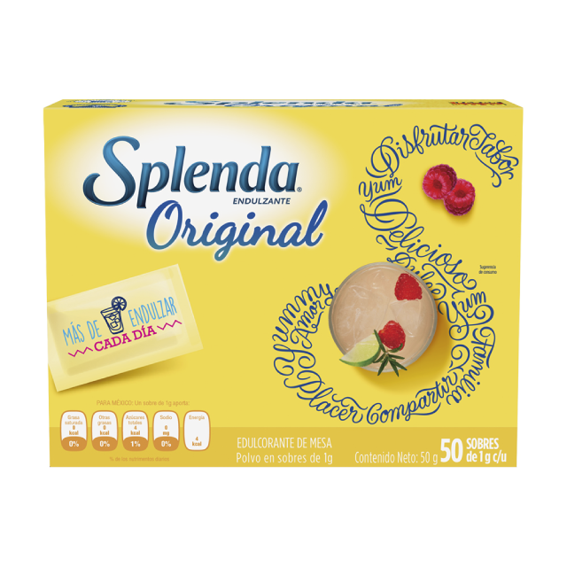 Edulcorante Splenda Original - 50 sobres