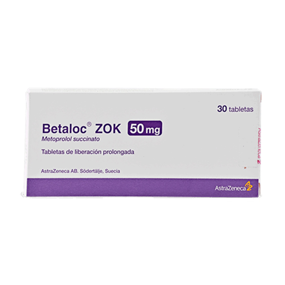 Betaloc-Zok Tabletas 50mg