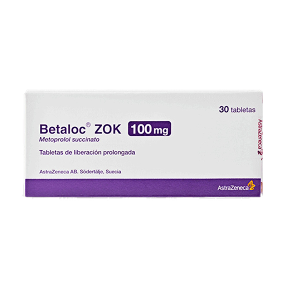 Betaloc-Zok Tabletas 100mg