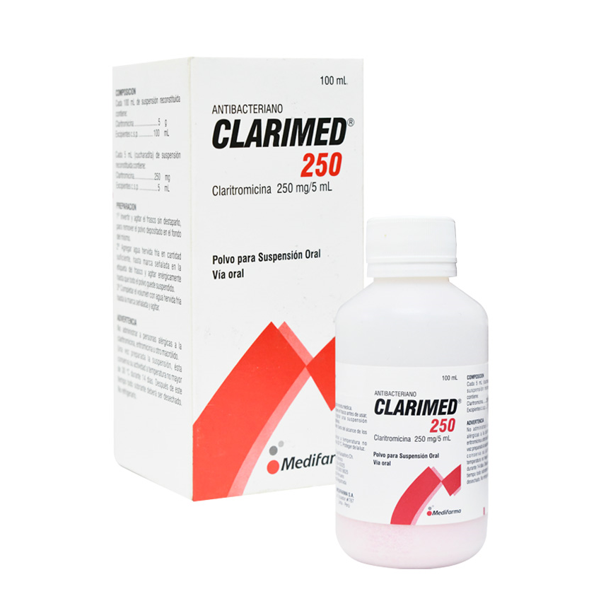 Clarimed Suspensión 250mg