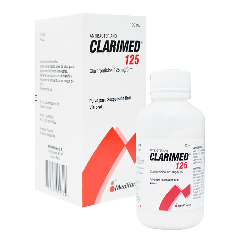 Clarimed Suspensión 125mg