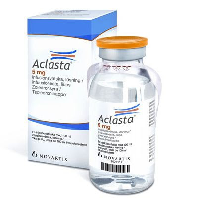 Aclasta Suspensión Inyectable x5mg