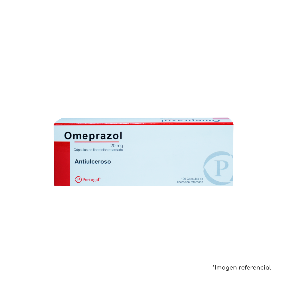 Omeprazol Portugal Capx20mgx100                                                     