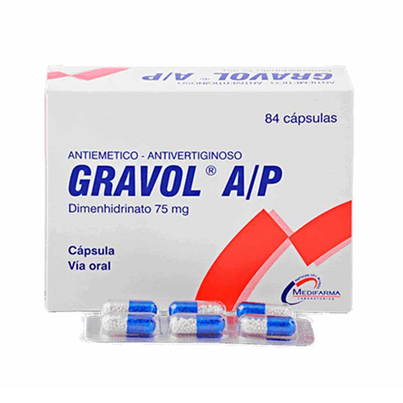 Gravol Ap Cápsulas 75mg 84