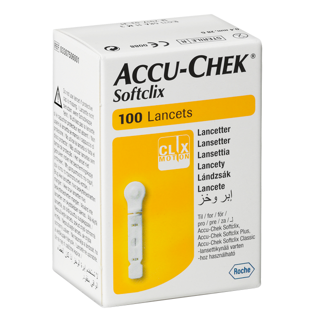 Lancetas Accu-Chek Softclix - 100 Unidades