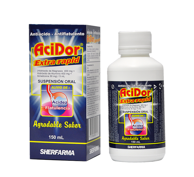 Acidor Extra Rapid x 150 ml