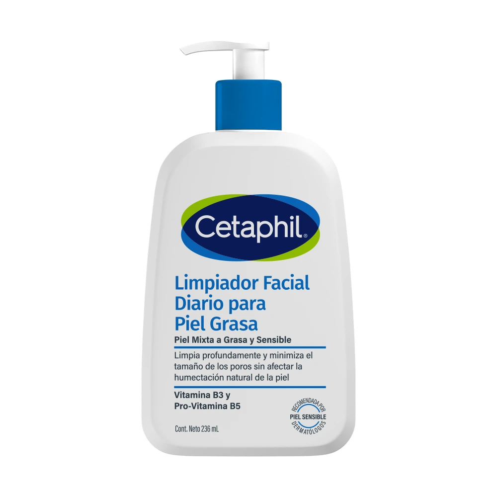 Limpiador facial diario para piel grasa 236 ml