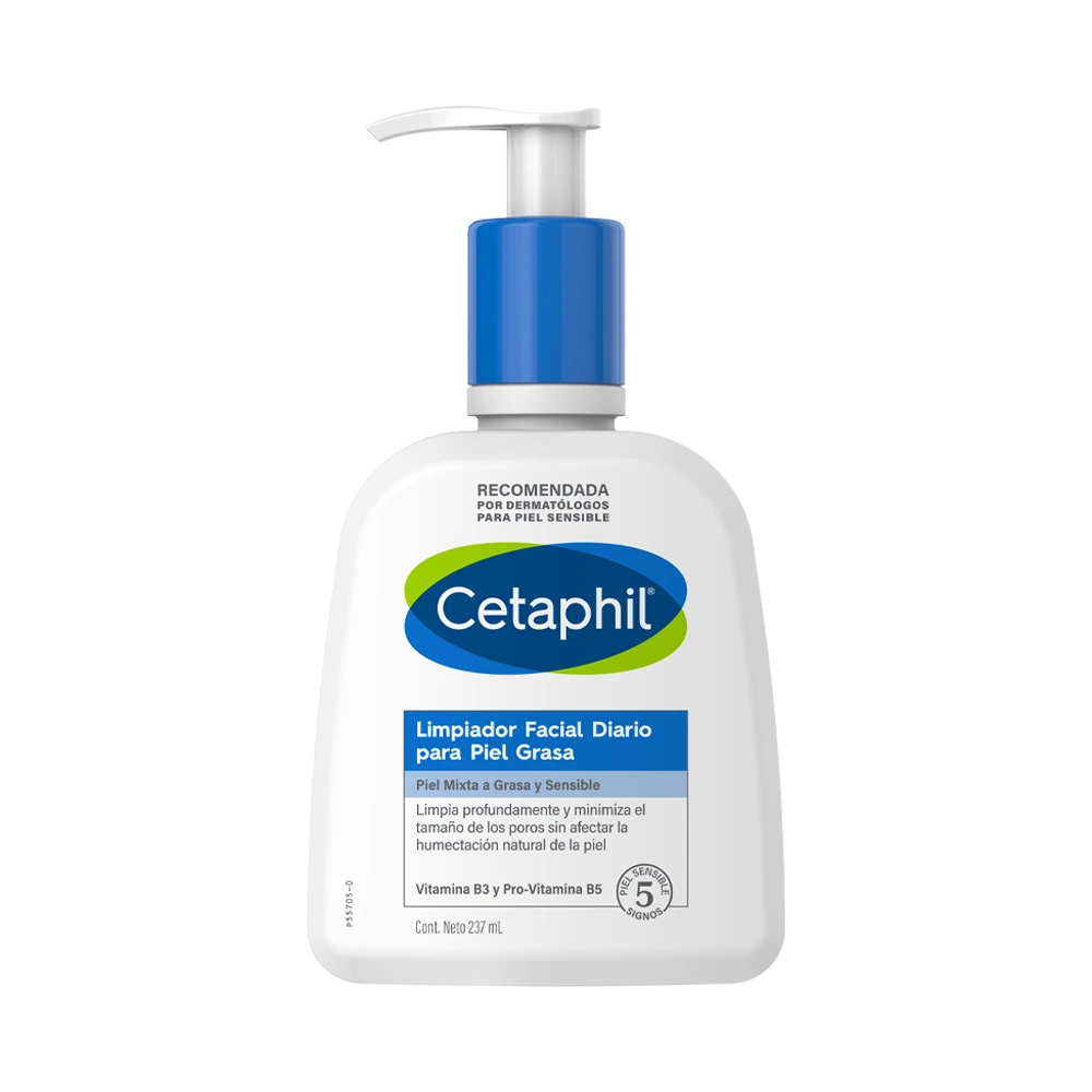 Limpiador facial diario para piel grasa 237 ml