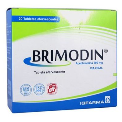 Brimodin Tabletas Efervesentes 600mg