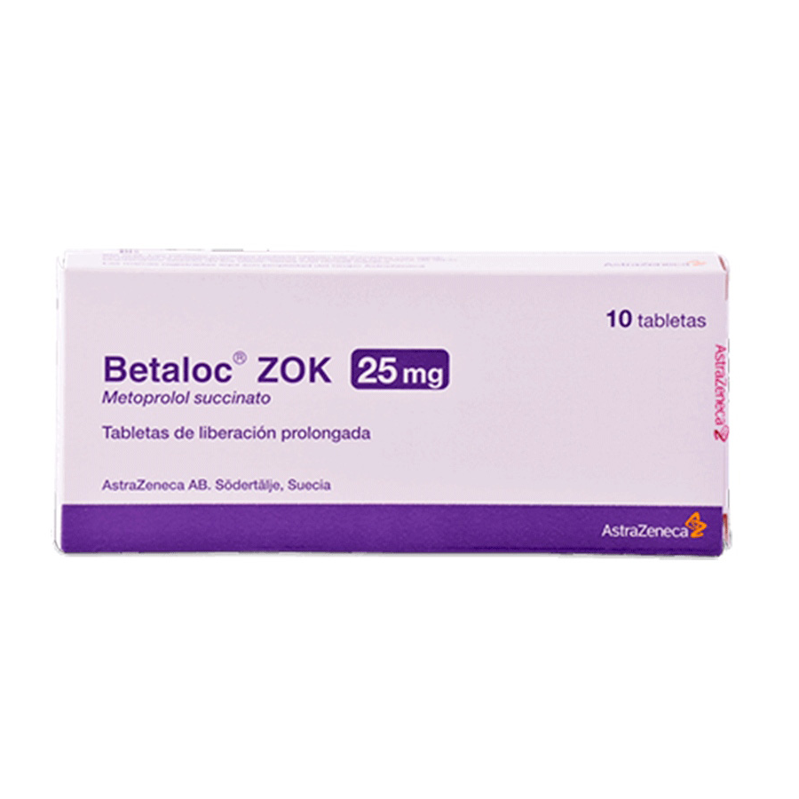 Betaloc-Zok Tabletas 25mg