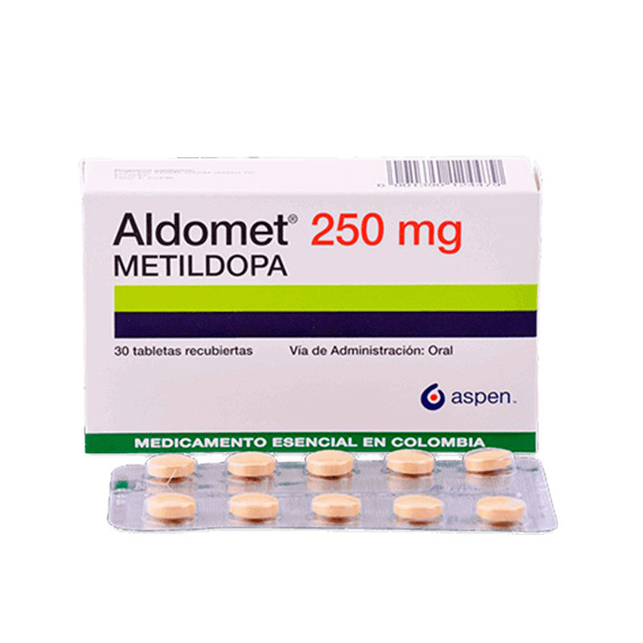 Aldomet Tabletas 250mg