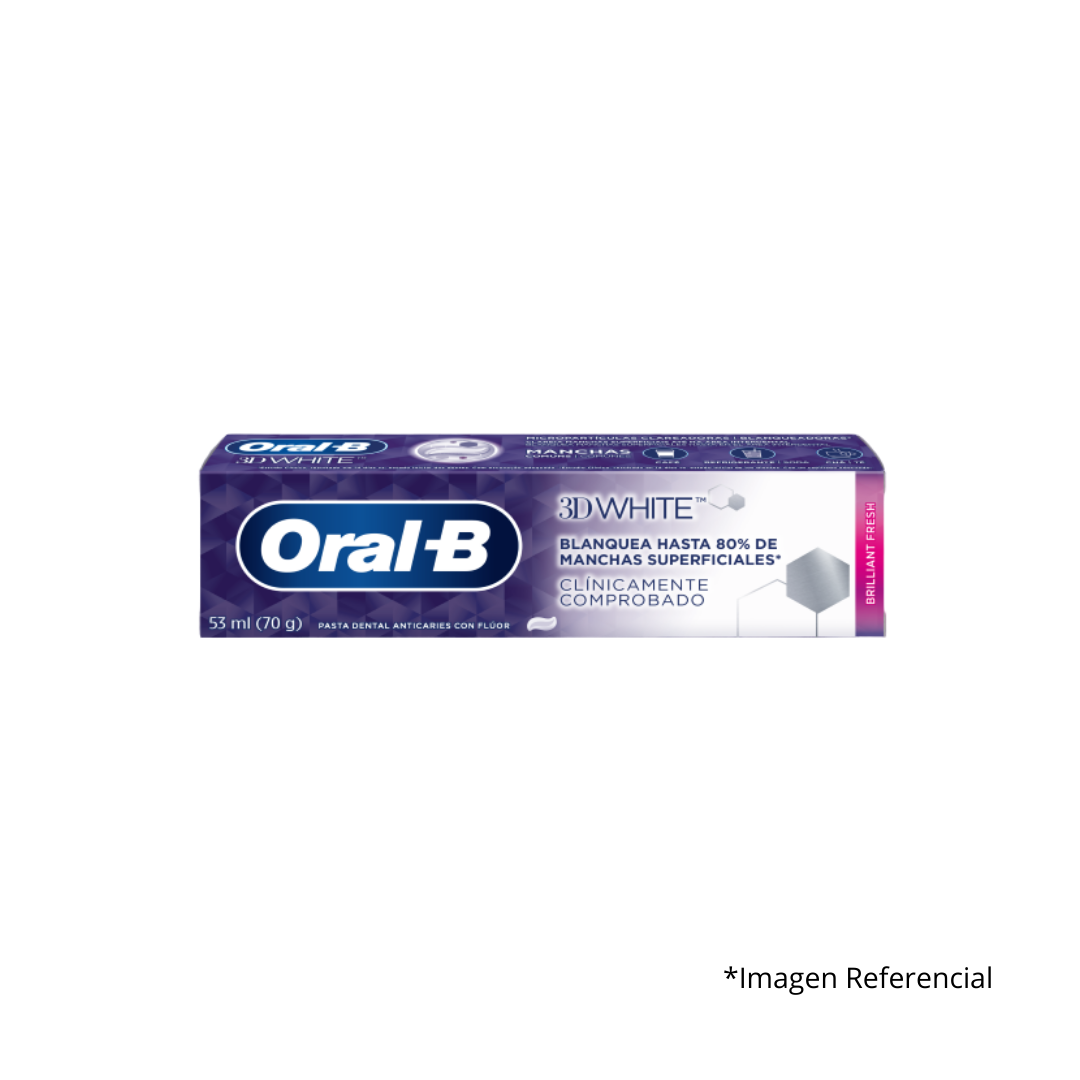 Pasta de Dientes Oral-B 3D White Brillant Fresh 53m