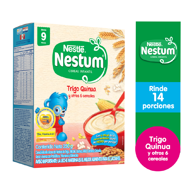 Cereal Infantil Nestum Trigo Quinua
