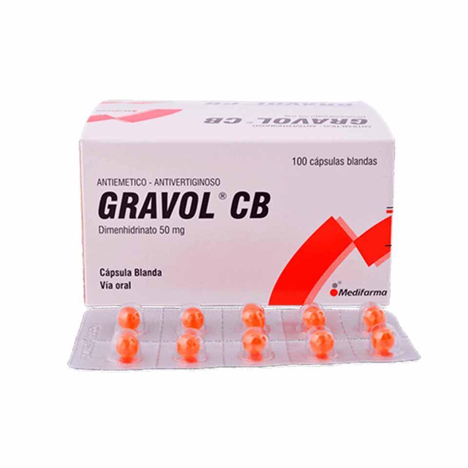 Gravol Cb Cápsulas 50mg