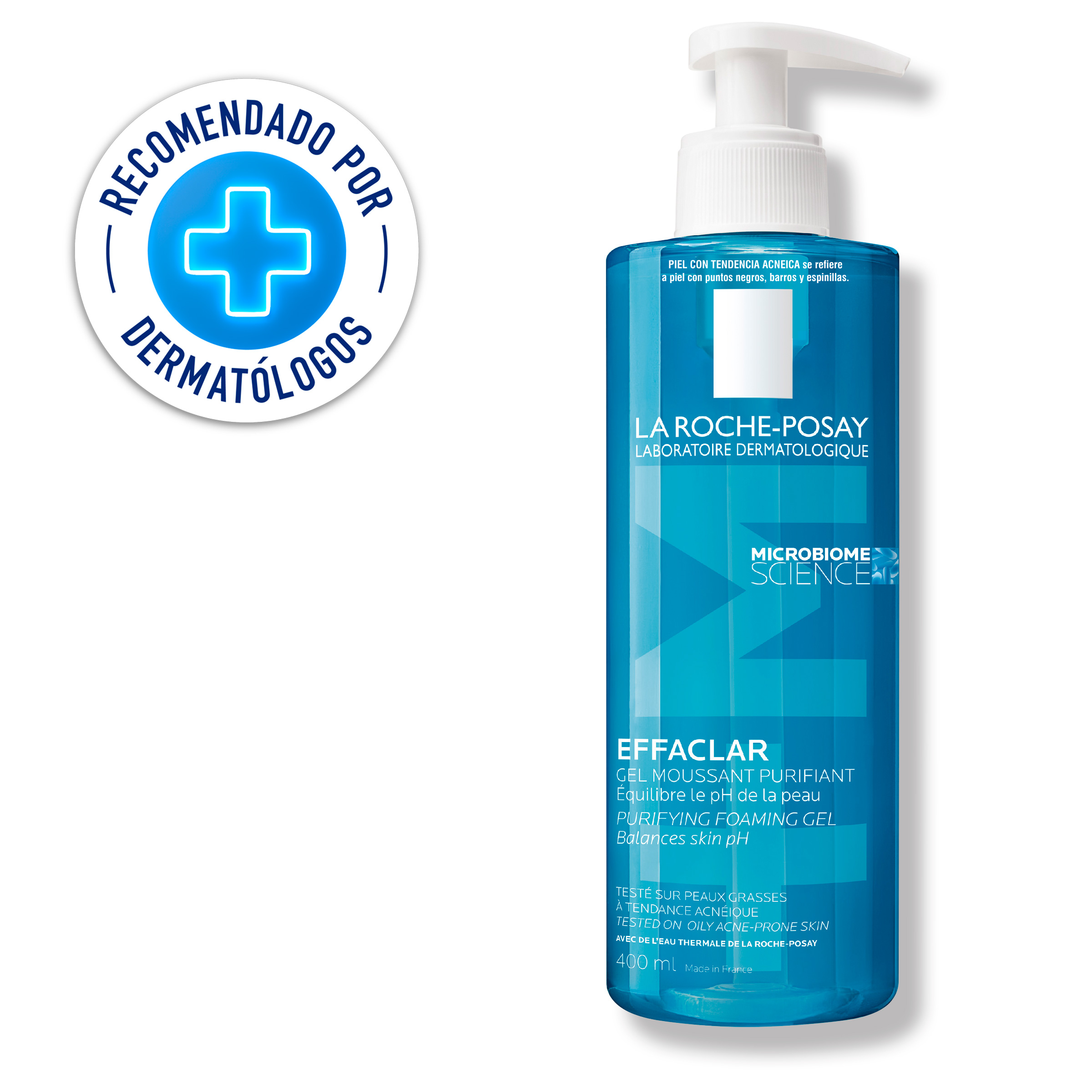 Gel Limpiador Effaclar Pieles Mixtas a Grasas 400ml