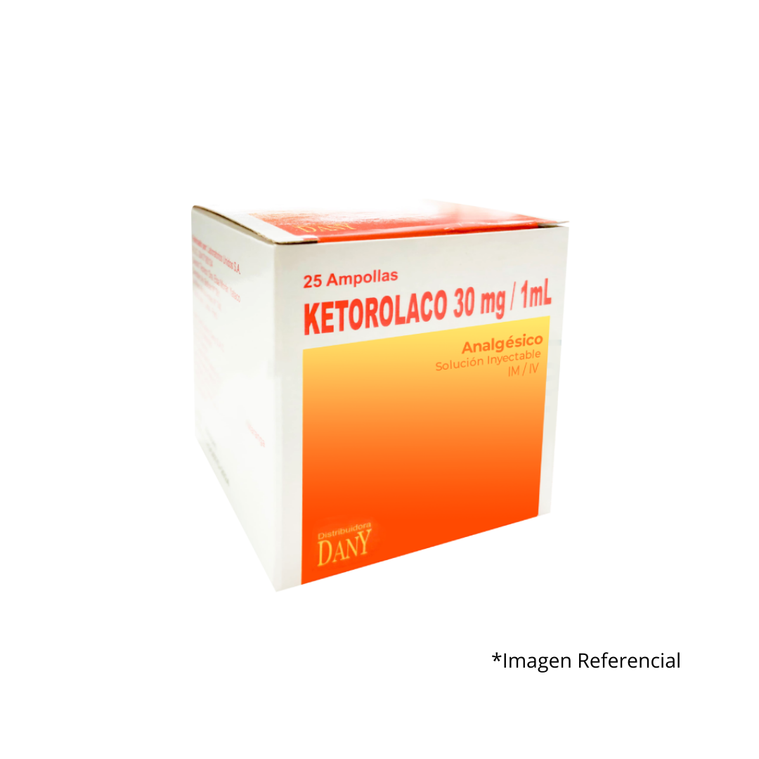 Ketorolaco Ampolla 30mg