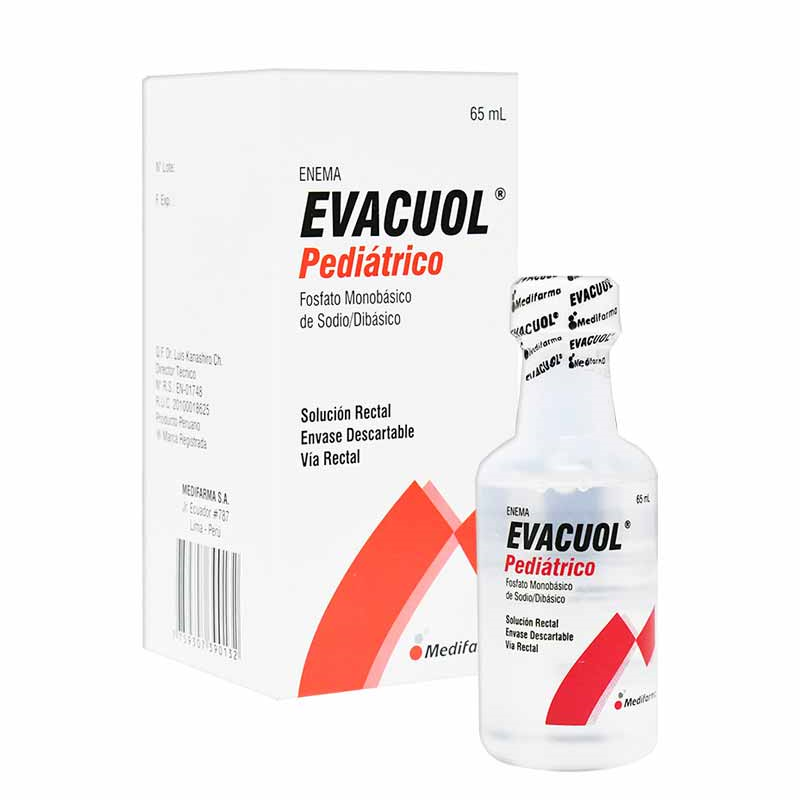 Evacuol Pediátrico Frasco 65ml