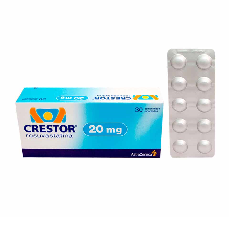 Crestor 20mg Comprimidos Recubiertos