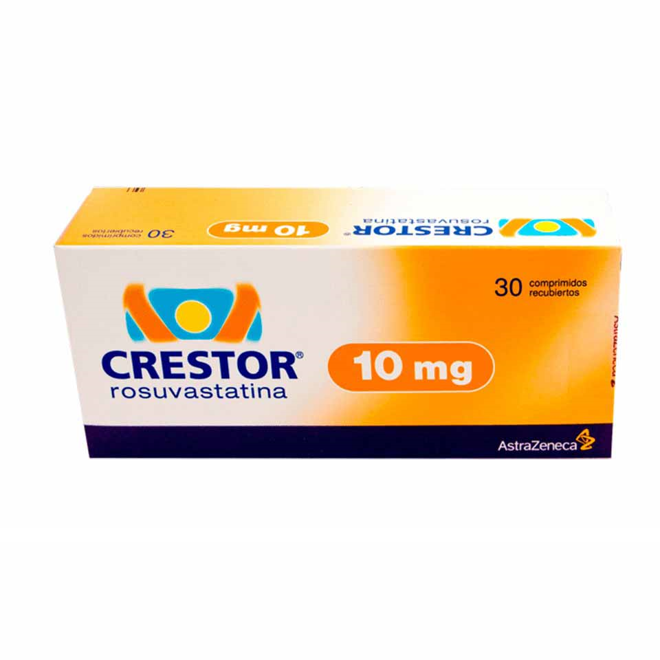 Crestor 10mg Comprimidos Recubiertos