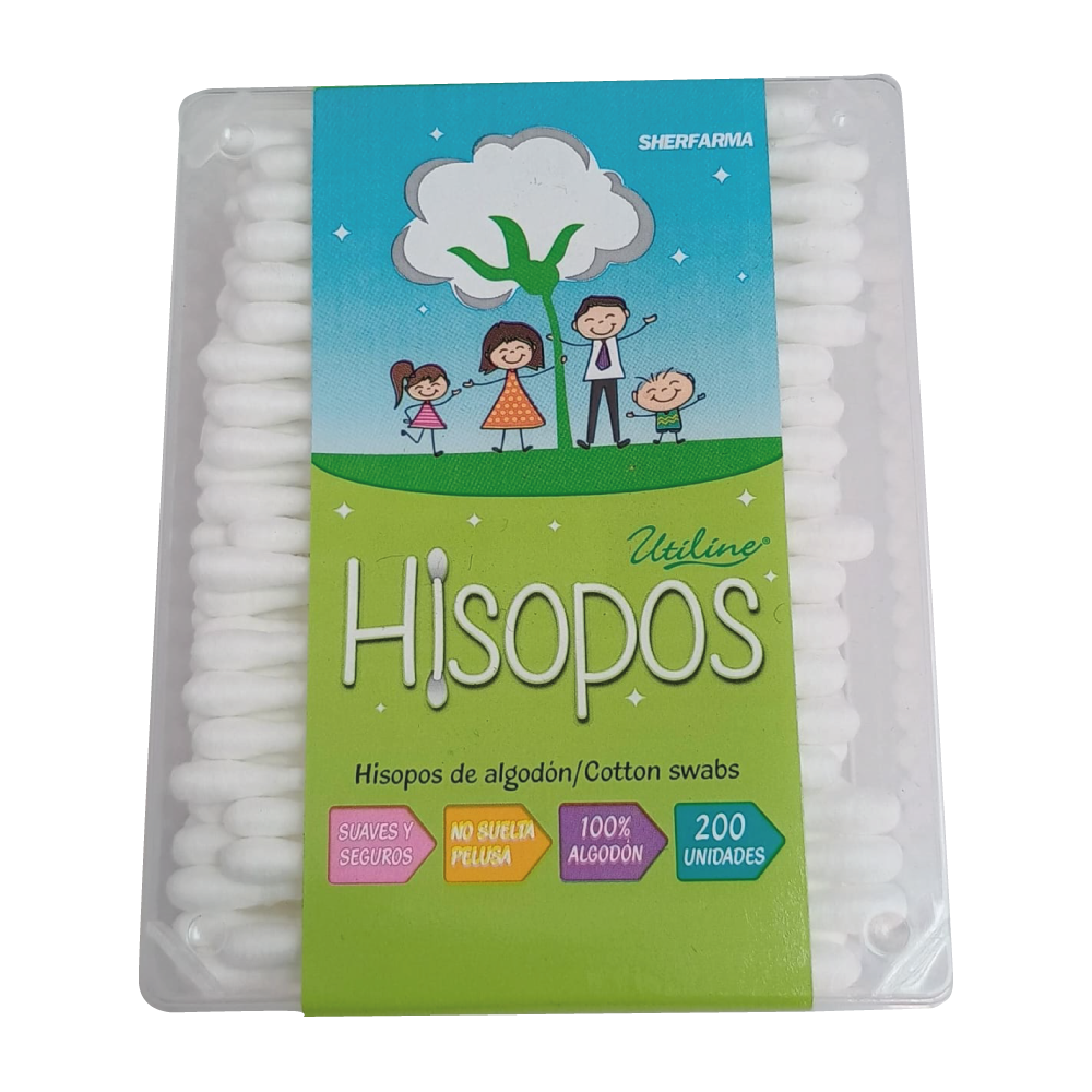 Hisopos Familia 200 Unidades