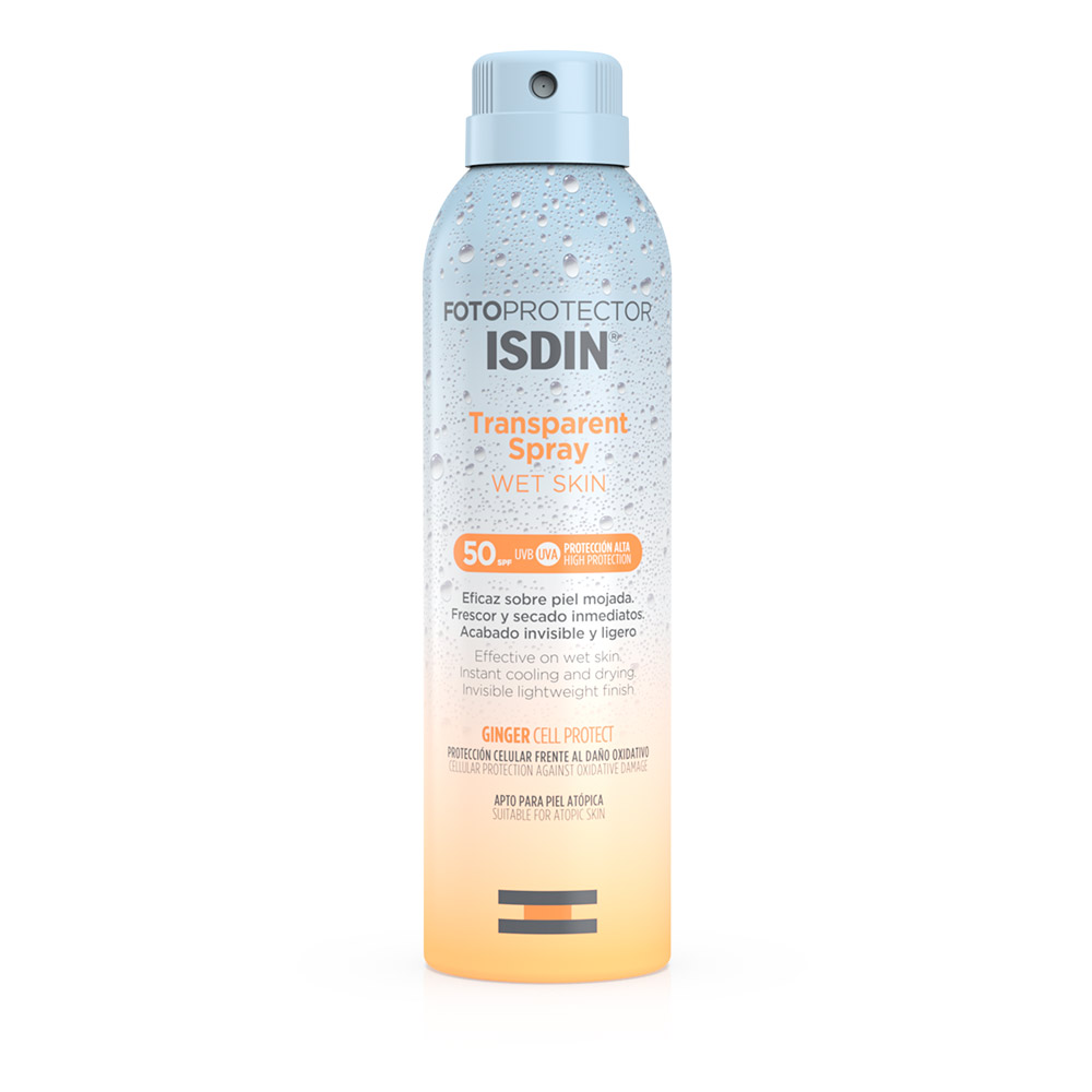 ISDIN Fotoprotector Transparent Spray WET SKIN SPF50 250ML