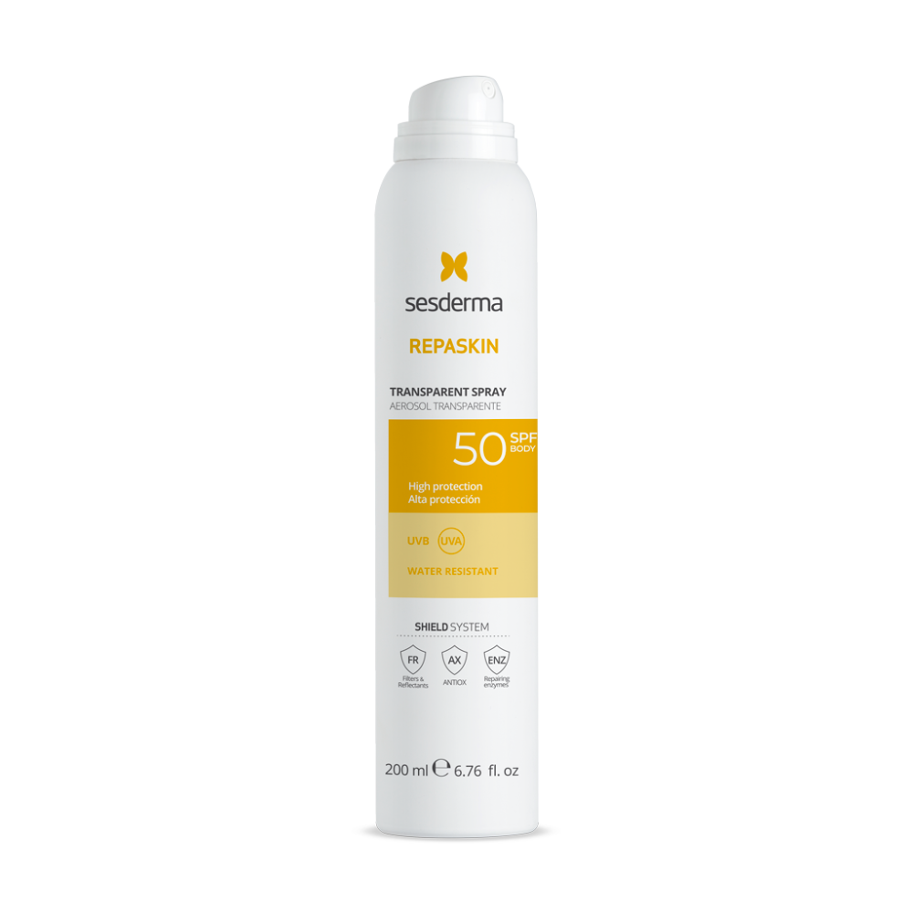 Repaskin Aerosol Transparente Spf 50+