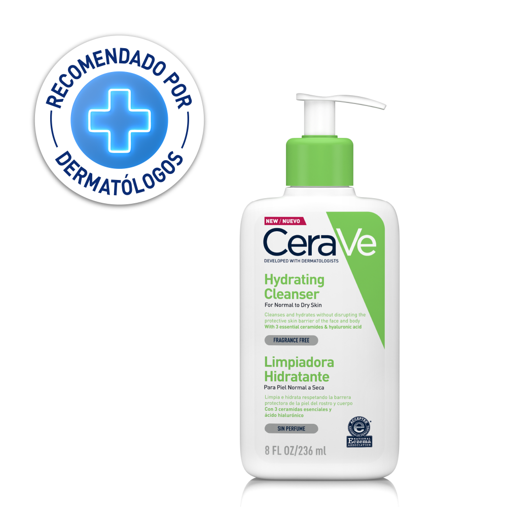 CeraVe Crema Limpiadora Hidratante Hydrating Cleanser 236ml