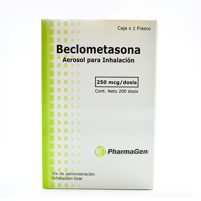 Beclometasona 250mcg/Dosis PHARMAGEN