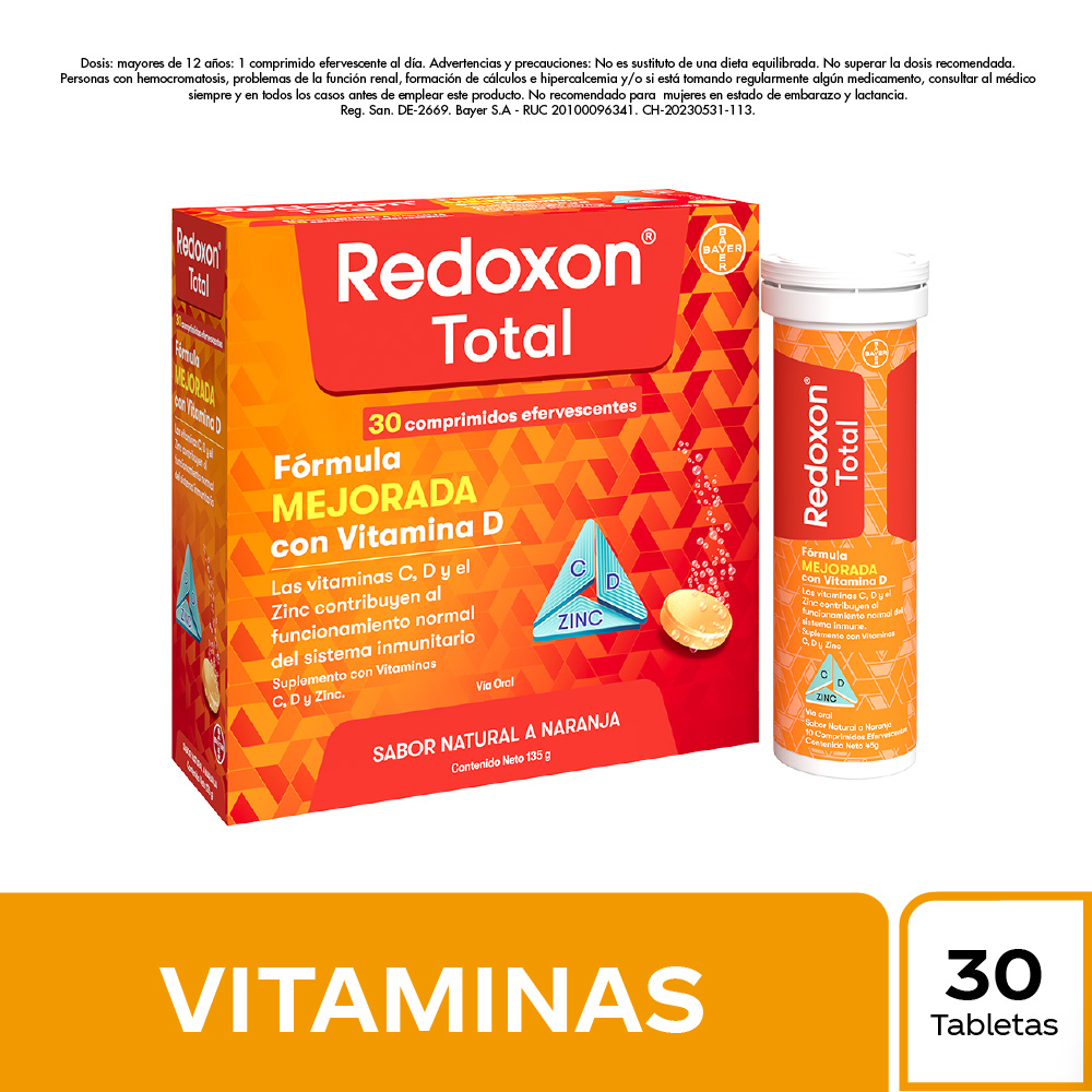 Redoxon® Total Efervescentes