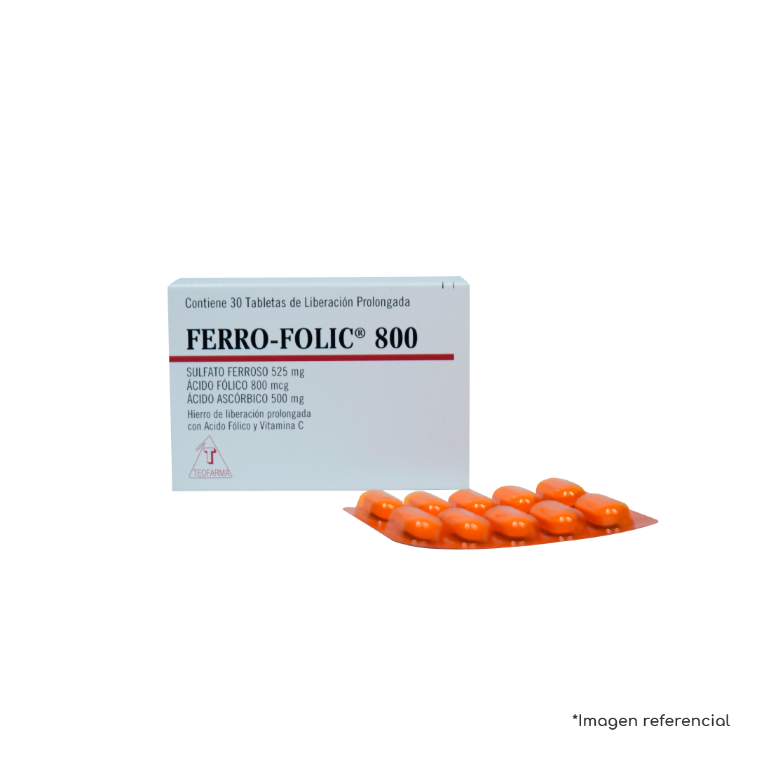 Ferro-Folic Tabletas