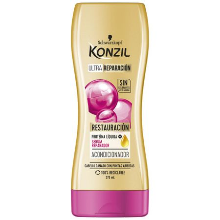 Acondicionador Konzil Ultra Reparación Restauración 375Ml