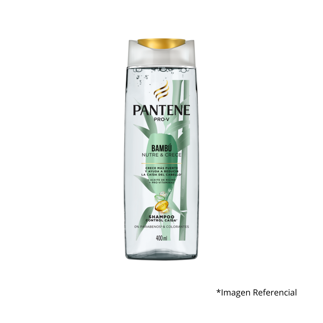 Shampoo pantene bambú x400ml