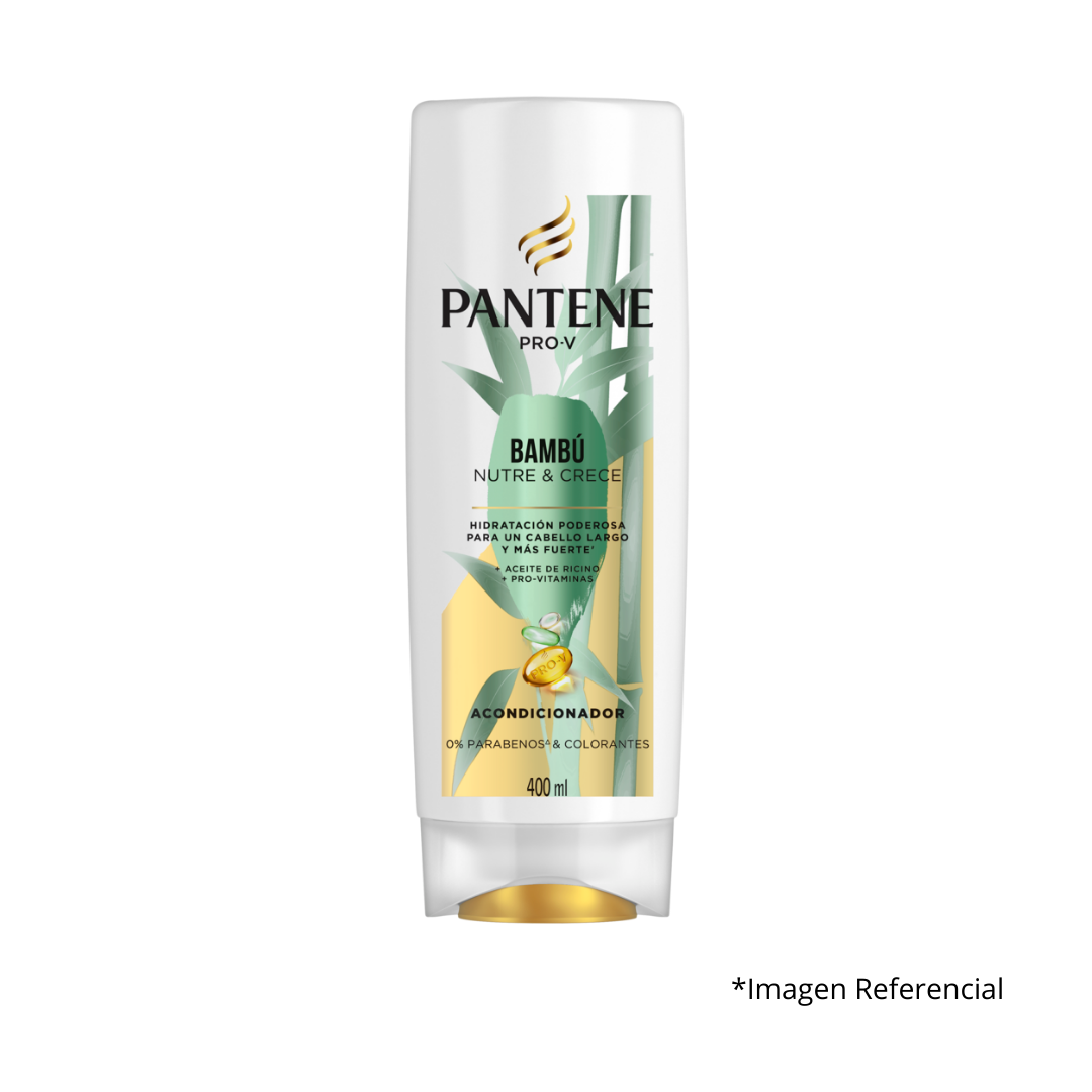 Acondicionador Pantene Bambú 400ml                                                        