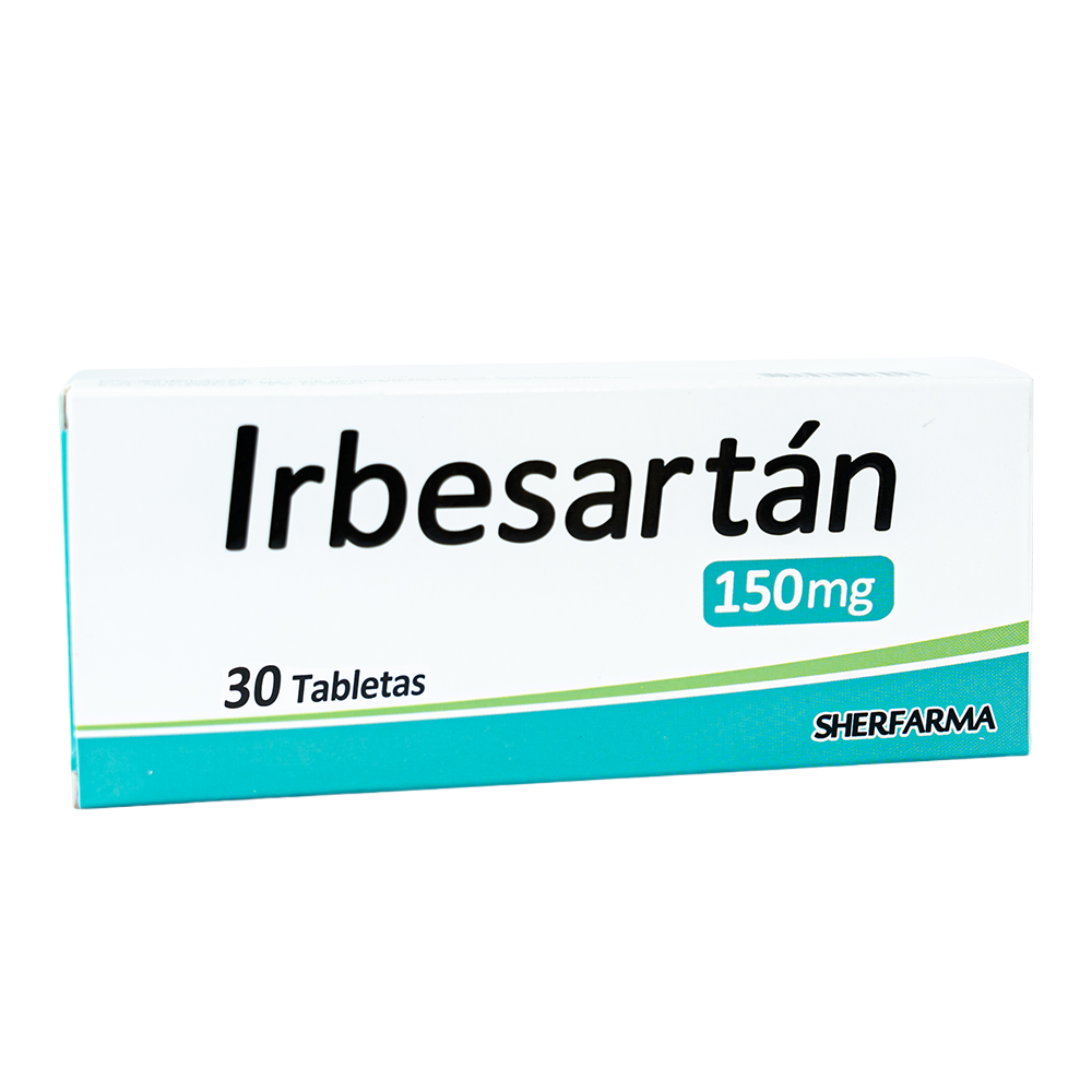 Irbesartan Sherfarma 150mg Tabletas