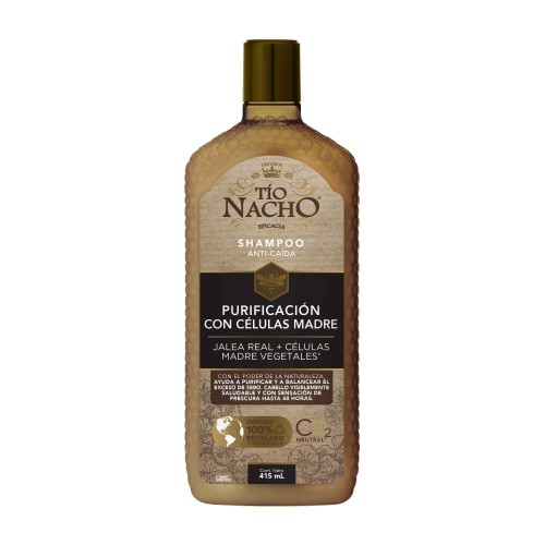 Shampoo tio nacho purificador con celulas madre 415ml