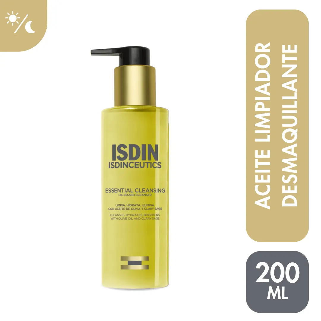 ISDIN Isdinceutics Essential Cleansing Oil to Milk  200ML