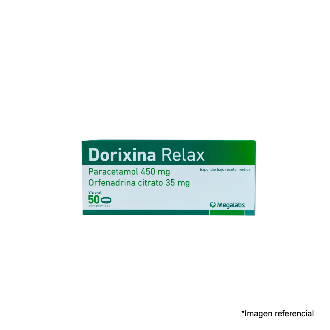 Dorixina relax 450mg+35mg 