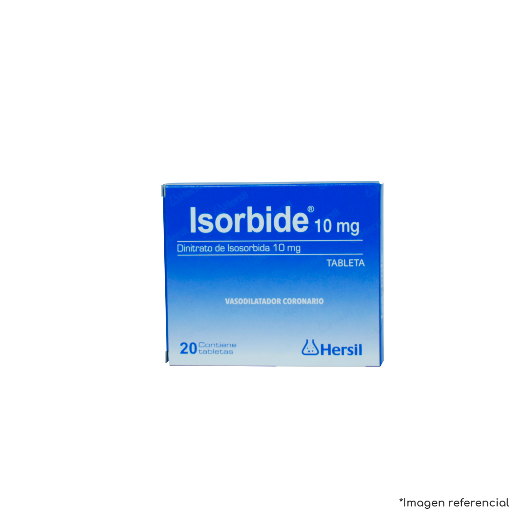 Isorbide Oral Tabletas 10mg