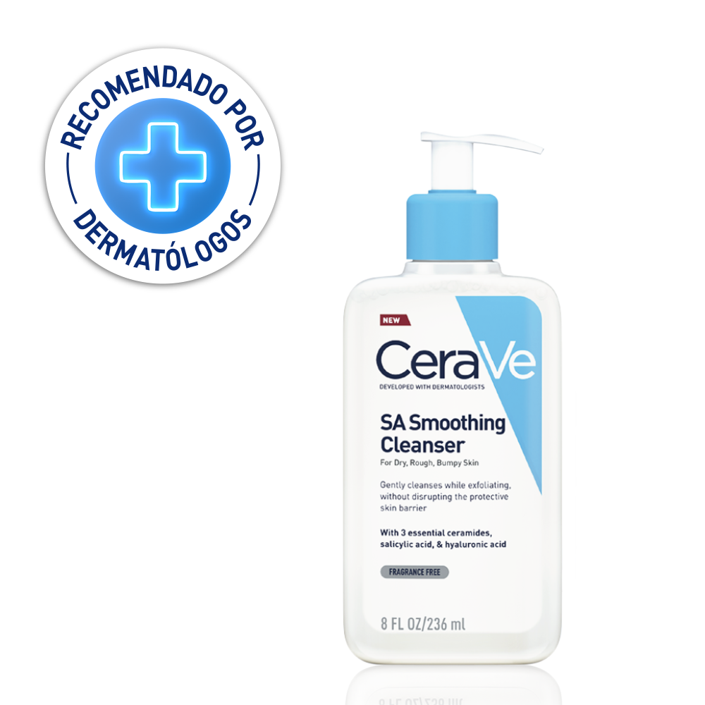 CeraVe Limpiador Suavizante Anti-rugosidades SA Smoothing Cleanser 236ml