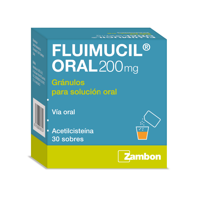 Fluimucil 200 mg Solución Oral