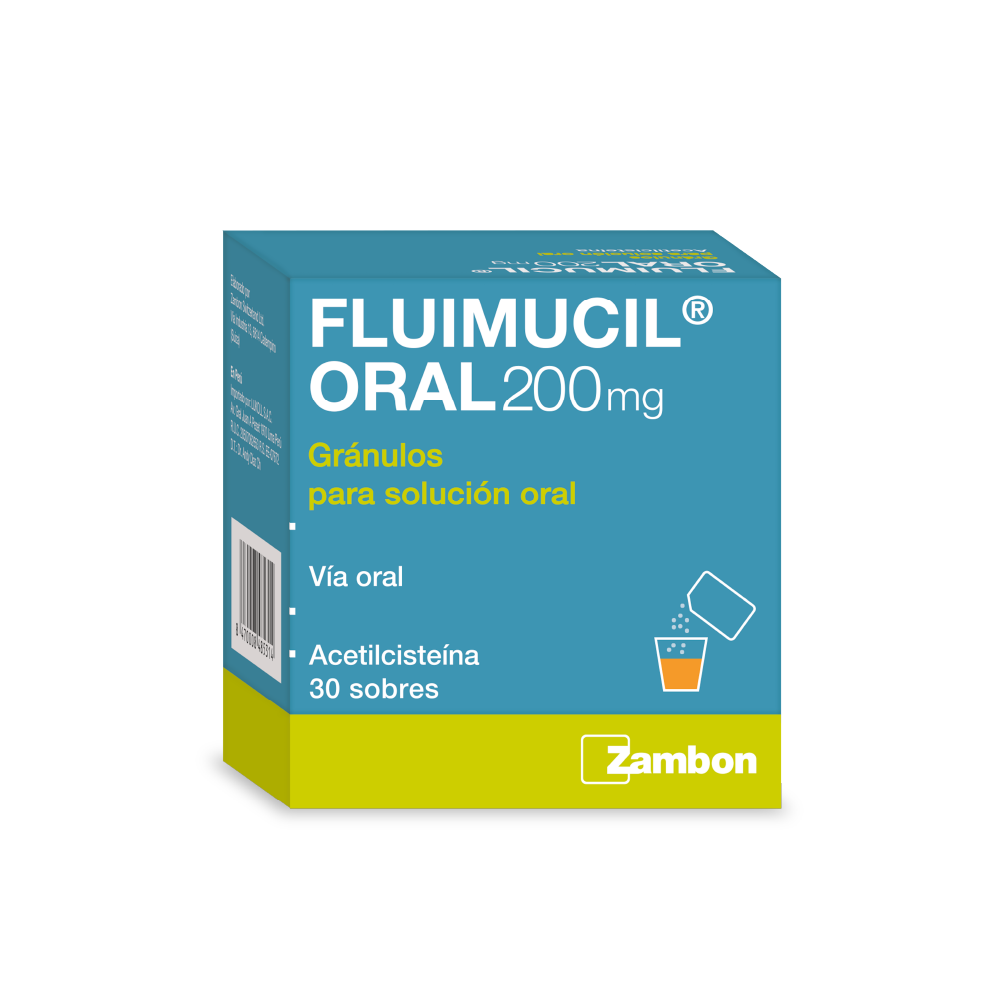 Fluimucil 200 mg Solución Oral