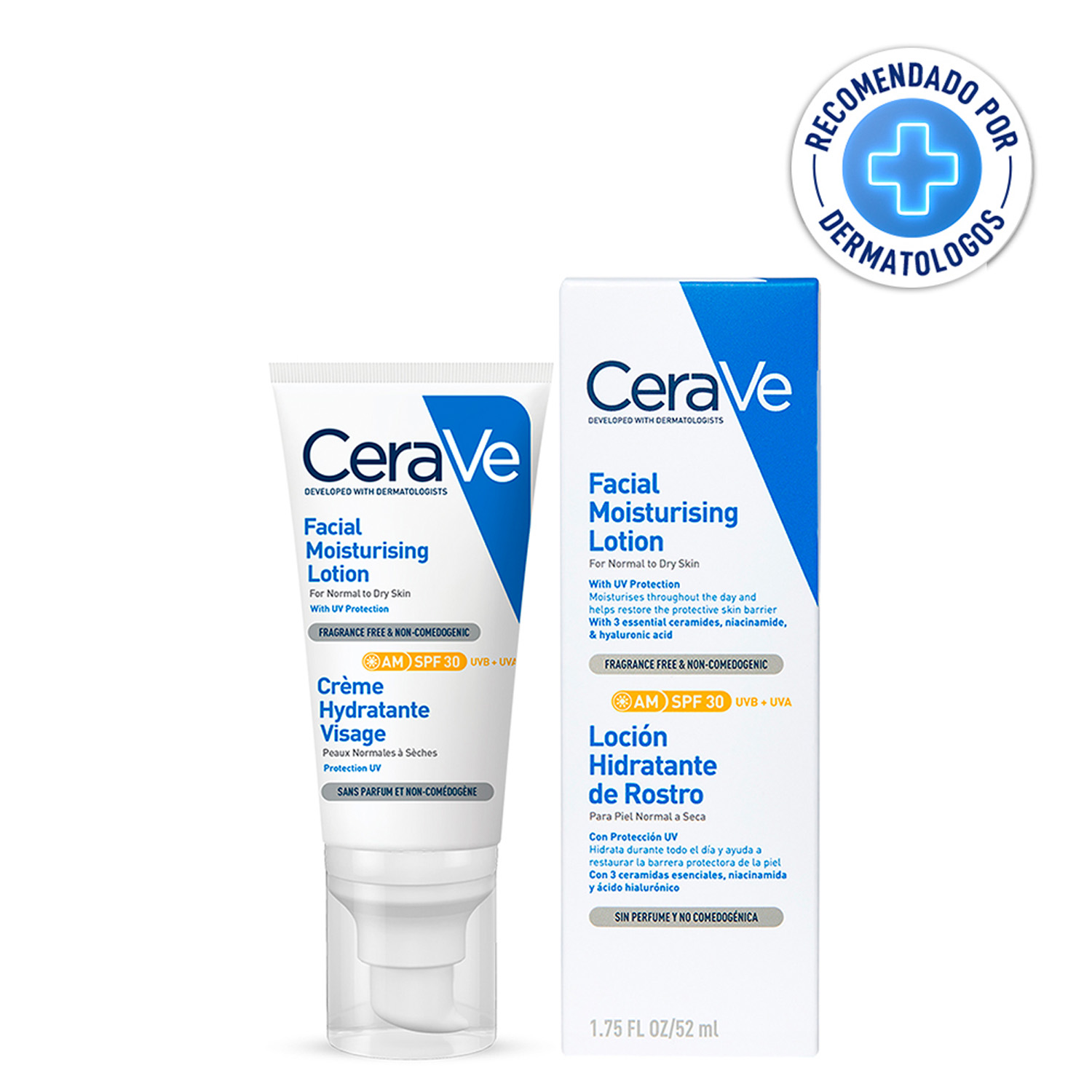 Cerave Loción Hidratante Facial Spf30