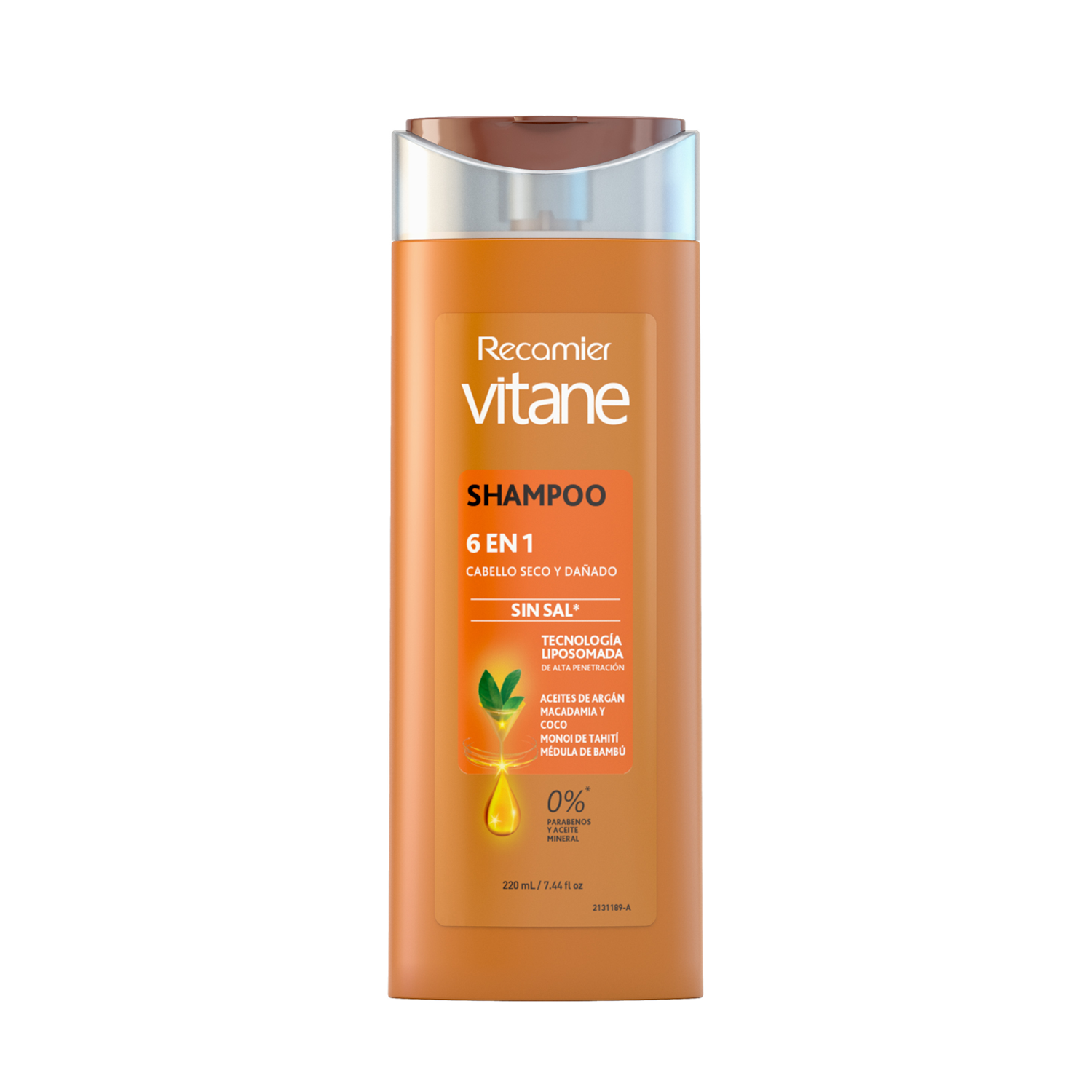 Shampoo Vitane 6 en 1 Sin Sal
