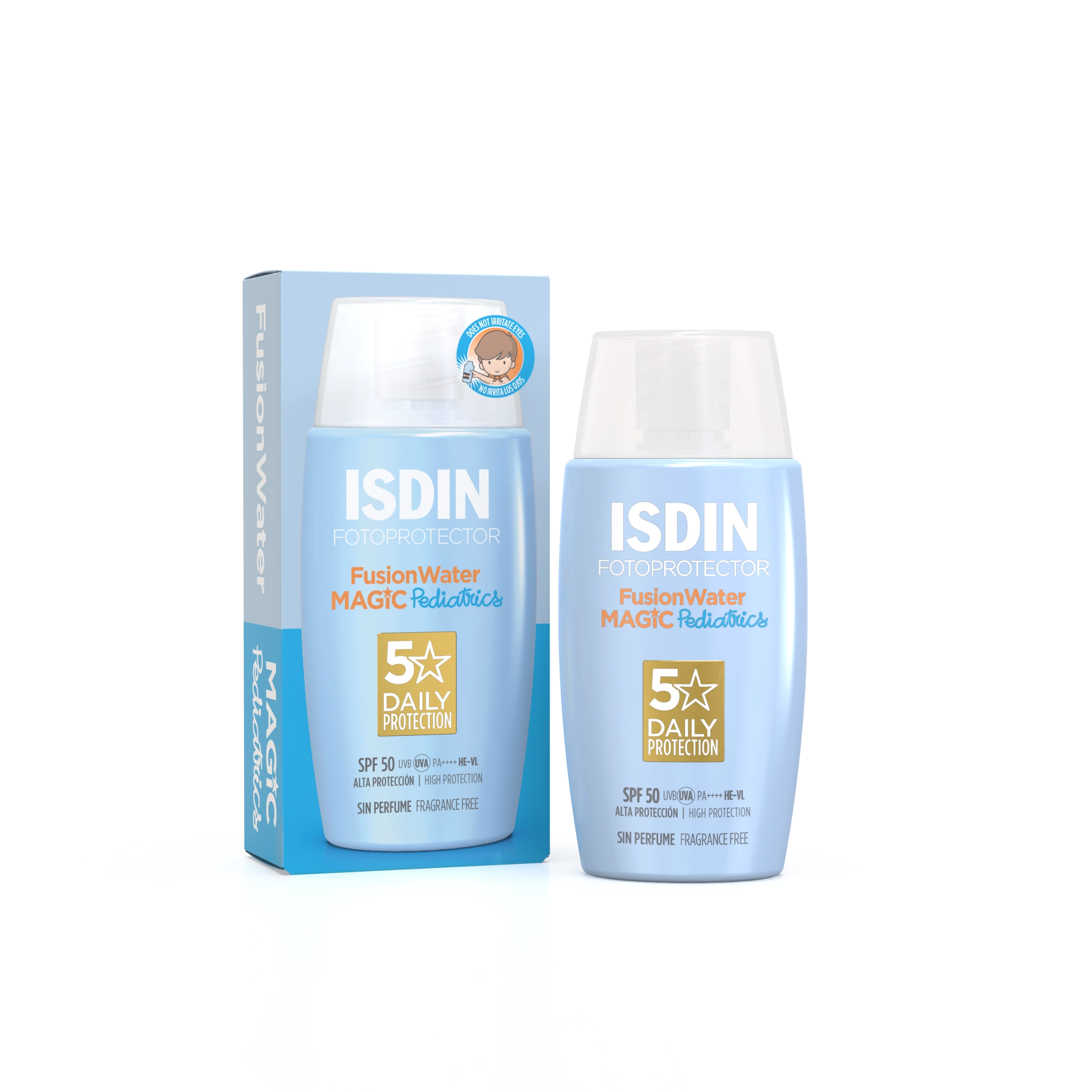 Fotoprotector Isdin Fusion Water Magic Pediatrics Spf50 50ml