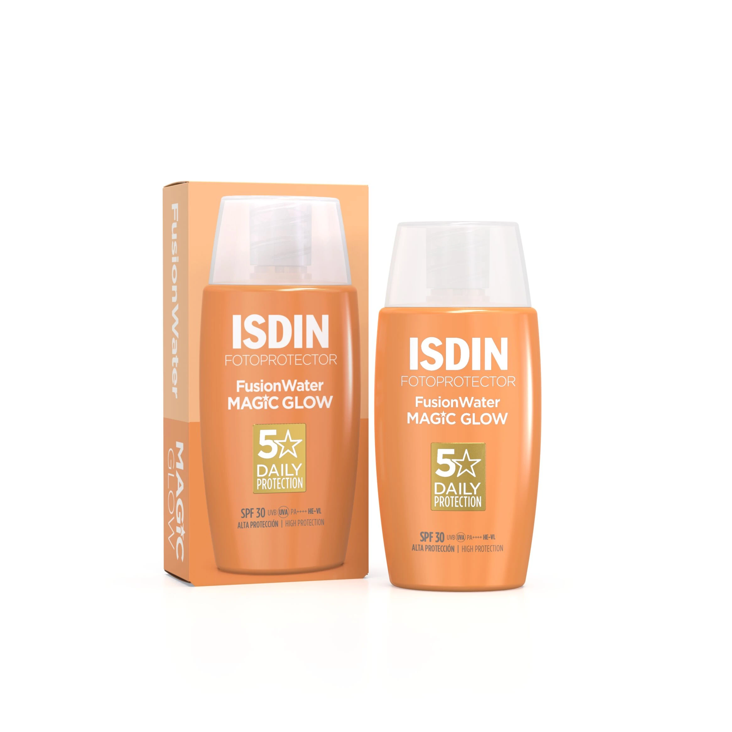 Fotoprotector Isdin Fusion Water Magic Glow Spf30 50ml